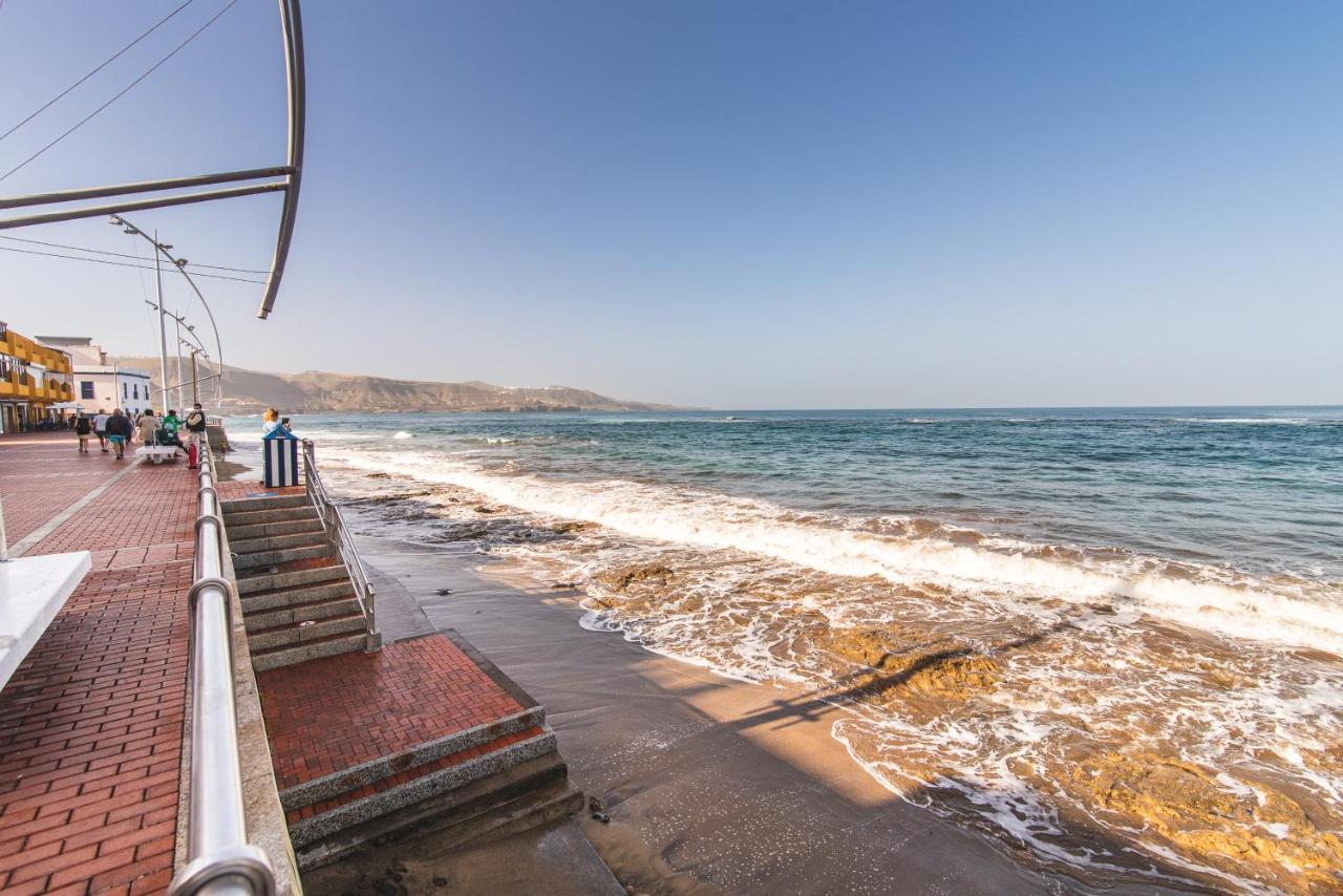 לאס פאלמס דה גראן קנאריה Home2Book Stylish Front Line Las Canteras Beach מראה חיצוני תמונה
