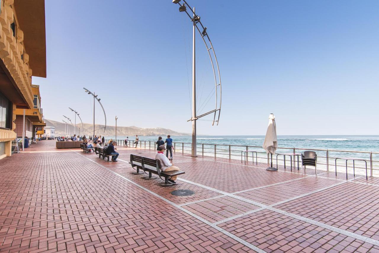 לאס פאלמס דה גראן קנאריה Home2Book Stylish Front Line Las Canteras Beach מראה חיצוני תמונה